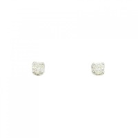 PT ソリティア ダイヤモンド ピアス 0.20CT