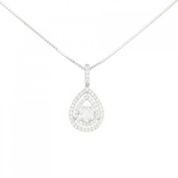 K18WG ダイヤモンド ネックレス 0.47CT