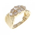 K18YG ダイヤモンド リング 0.72CT