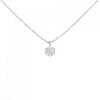 【新品】PT ダイヤモンド ネックレス 0.50CT F SI2 3EXT