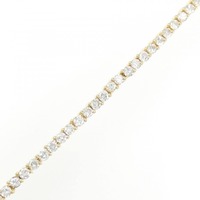 18KYG ダイヤモンド ブレスレット 2.43CT
