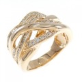 K18PG ダイヤモンド リング 0.70CT