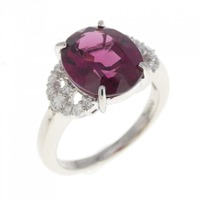 PT ガーネット リング 4.10CT