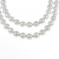 シルバークラスプ アコヤパール ネックレス 9.5-10mm