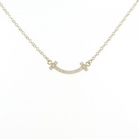 ティファニー Tスマイル ミニ ネックレス