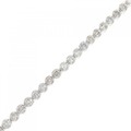 K18WG ダイヤモンド ブレスレット 2.00CT