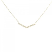 K18YG ダイヤモンド ネックレス 0.05CT