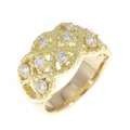 K18YG ダイヤモンド リング 0.46CT
