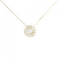 K18YG 2WAY ダイヤモンド ネックレス 0.187CT
