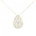 K18YG ダイヤモンド ネックレス 0.53CT