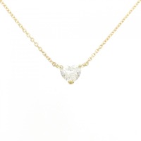 【リメイク】K18YG ダイヤモンド ネックレス 0.315CT H SI1 ハートシェイプ