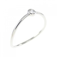 ティファニー ウェーブシングルロウ リング