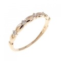 K18PG ダイヤモンド リング 0.07CT
