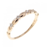 K18PG ダイヤモンド リング 0.07CT