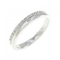K18WG ダイヤモンド リング 0.16CT