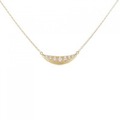 K18YG ダイヤモンド ネックレス 0.07CT