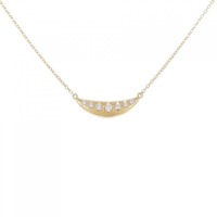 K18YG ダイヤモンド ネックレス 0.07CT