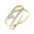 K18YG ダイヤモンド リング 0.58CT