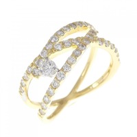 K18YG ダイヤモンド リング 0.58CT