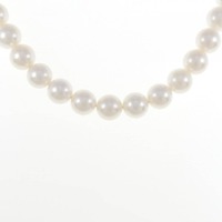 シルバークラスプ アコヤパール ネックレス 7.5-8mm