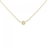 K18YG ダイヤモンド ネックレス 0.03CT
