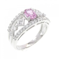 PT サファイヤ リング 0.60CT