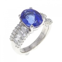 PT タンザナイト リング 2.58CT
