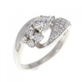 PT ダイヤモンド リング 0.221CT I SI1 EXT