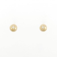 K18YG ダイヤモンド ピアス