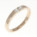 K18PG ダイヤモンド リング 0.15CT