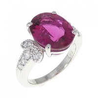 PT ルベライトトルマリン リング 4.78CT