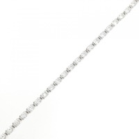 K14WG ダイヤモンド ブレスレット 1.04CT