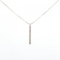 K18YG ダイヤモンド ネックレス 0.50CT