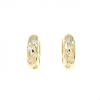 K18YG ダイヤモンド ピアス 0.10CT