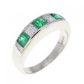 PT エメラルド リング 0.36CT