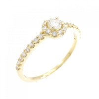 【リメイク】K18YG ダイヤモンド リング 0.30CT
