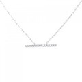 ヒロタカ トラピーズ ネックレス 0.06CT