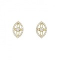 K18YG ダイヤモンド ピアス 0.30CT