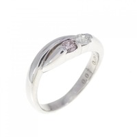 PT ダイヤモンド ピンキーリング 0.07CT