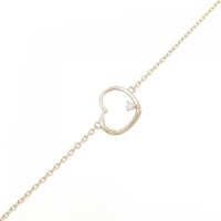 ポンテヴェキオ ハート ダイヤモンド ブレスレット 0.02CT