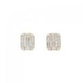 【新品】K18YG ダイヤモンド ピアス 1.60CT