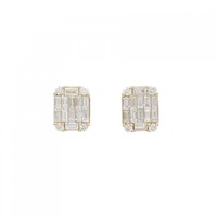 【新品】K18YG ダイヤモンド ピアス 1.60CT