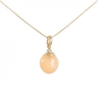 K18PG ムーンストーン ネックレス 3.81CT