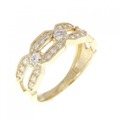 K18YG ダイヤモンド リング 0.40CT