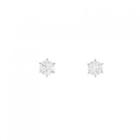【リメイク】ダイヤモンド ピアス 0.324CT 0.347CT F I1 EXT H＆C