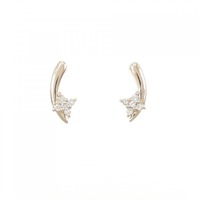 K18PG ダイヤモンド ピアス