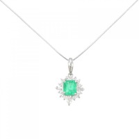 PT エメラルド ネックレス 0.77CT