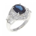 PT サファイヤ リング 1.63CT
