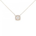 【リメイク】K18PG ダイヤモンド ネックレス 0.503CT H SI1 Good