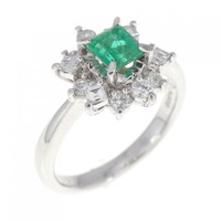PT エメラルド リング 0.31CT